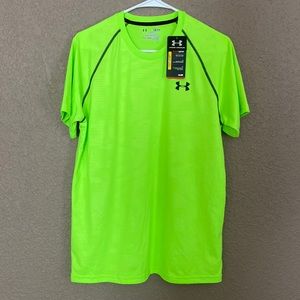 Under Armour Bright Green Shirt, Heat Gear